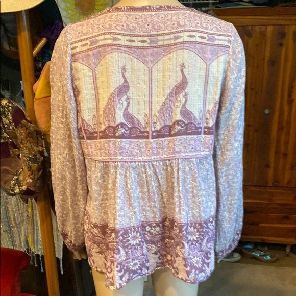 Spell Xanadu Purple Haze Blouse - Picture 4 of 6